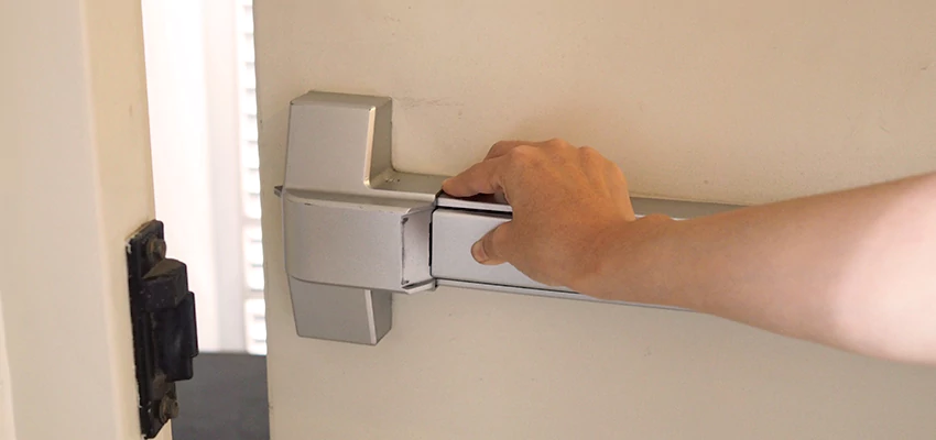 Roller Gate Panic Bar Installation in Castaic, California